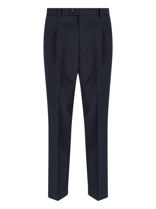 Men's Tailored Straight-Leg Trousers