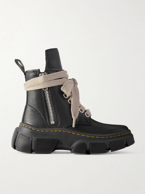 + Dr. Martens 1918 Dmxl Textured-leather Boots - Black