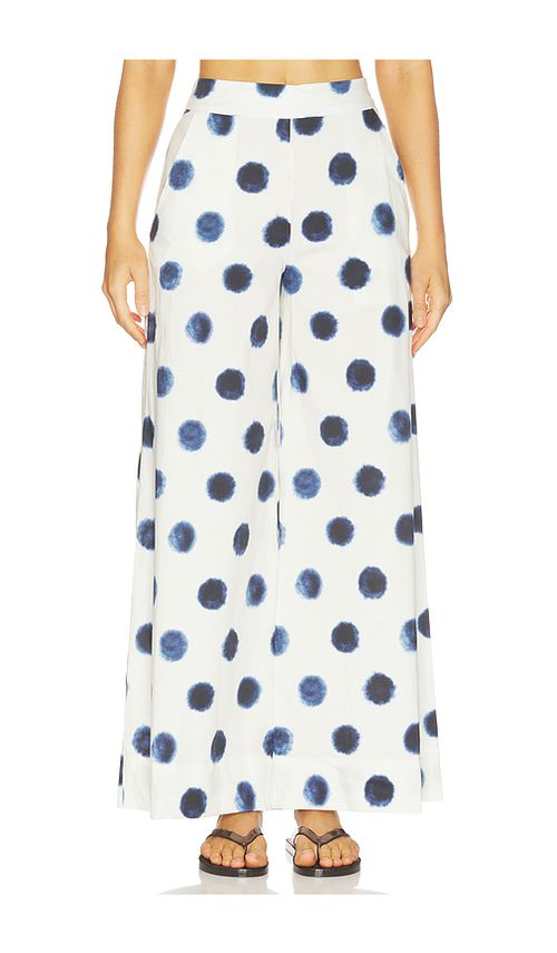 MISA Los Angeles Billie Pant in White,Navy. - XL also in XS, S
