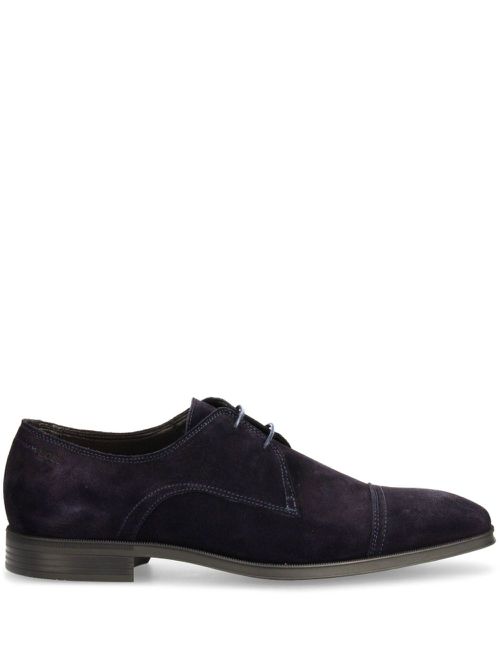 Suede derby shoes - Blue