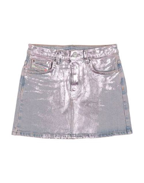 Kid Girl Denim skirt Lilac Size 14 Cotton, Hemp, Elastane