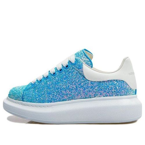 (WMNS) Oversized Sneakers Glitter Heavenly 'Blue'
