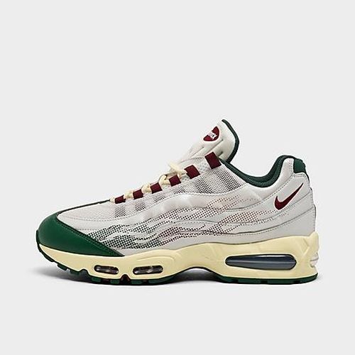 Men's Air Max 95 Big Bubble SE Casual Shoes in Phantom/Fir/Alabaster