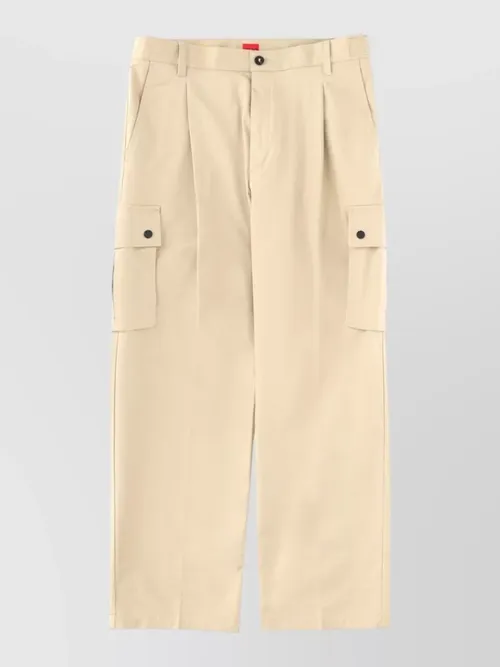 Hugo - cotton cargo trouser