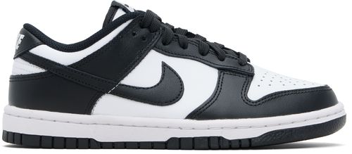 White & Black Dunk Low Sneakers