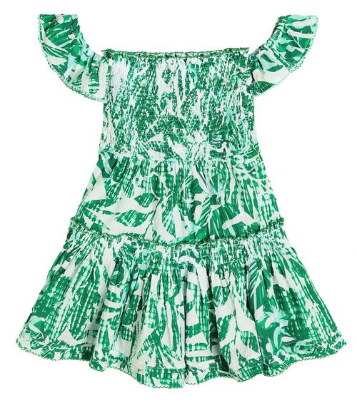Poupette St Barth Kids Amaya printed dress