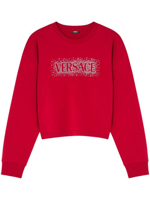 Logo-embellished sweatshirt - Red