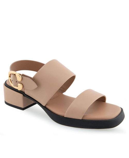 Women's Dove Low Heel Sandals - Natural