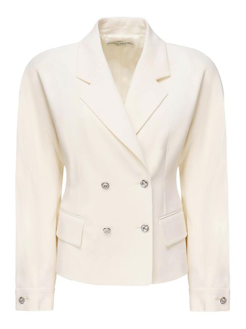 Wool Crepe Jacket