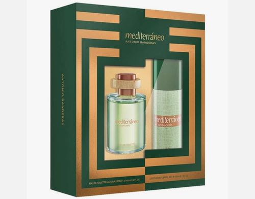 Mens Mediterraneo Gift Set Fragrances 8411061956809