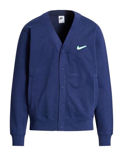 Man Sweatshirt Navy Size XS Cotton