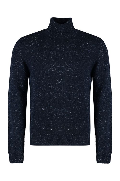 Navy Blue Turtle Neck Sweater