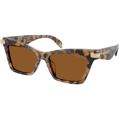 Michael Kors Vrouw Michael Kors MK2276U GRAND CAYMAN 393073 Zonnebrillen Acetaat Schildpad Bruin Kattenoog Normaa