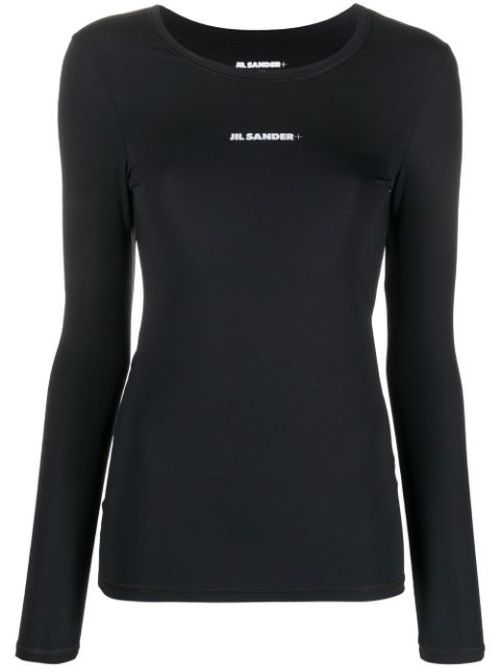 Logo-print long-sleeve T-shirt