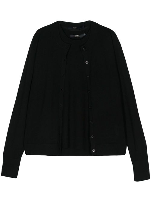 Wool knitted set - Black