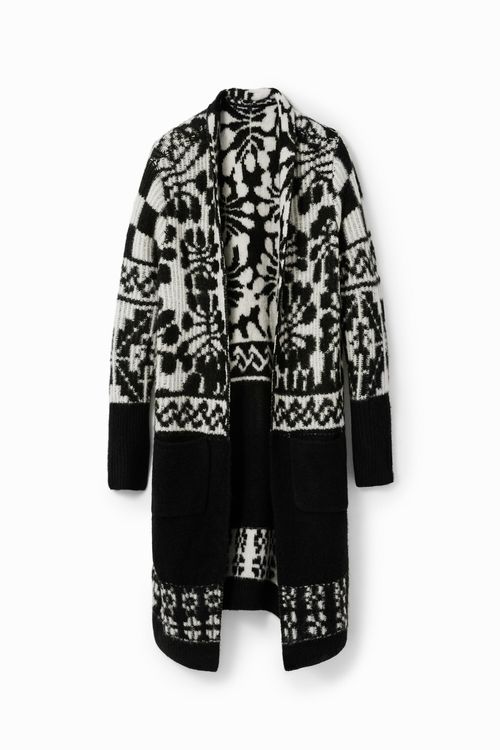 M. Christian Lacroix oversize long cardigan