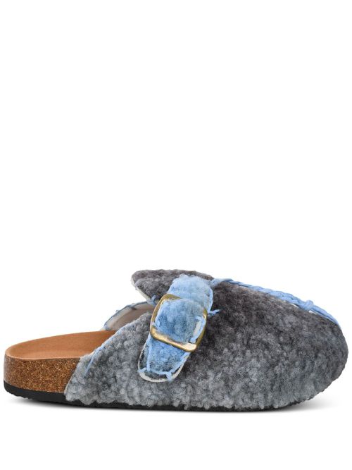 Virgin Fur slippers - Blue