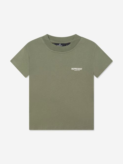 Kids Mini Owners Club T-Shirt in Green 1 - 2 Years By Childsplay Clothing