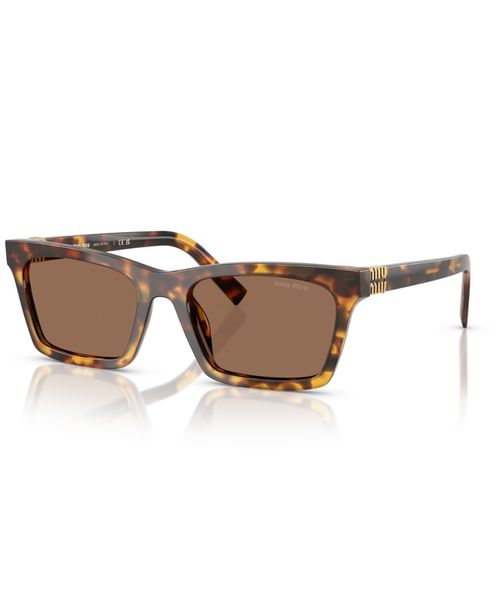 Women's Large Sunglasses, Mu A05S - Honey Havana