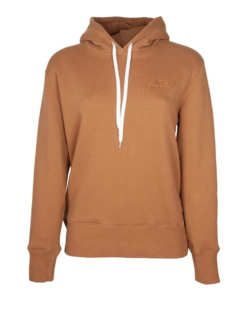 Cotton Hoodie With Logo