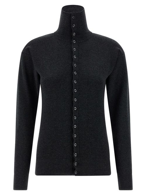 'Buttoned Fitted' Cardigan