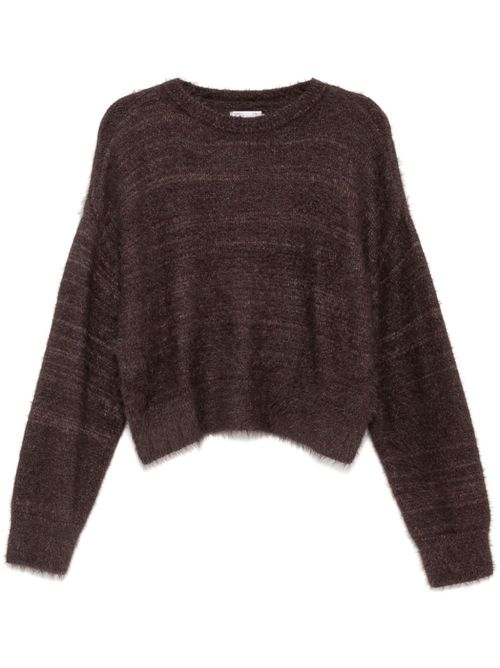 Crew-neck jumper - Brown