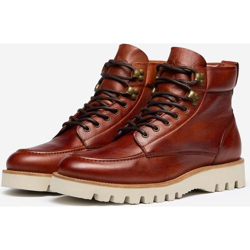 Oliver Sweeney Olivere Bolhas Mens Moc Toe Boots - Tan Leather