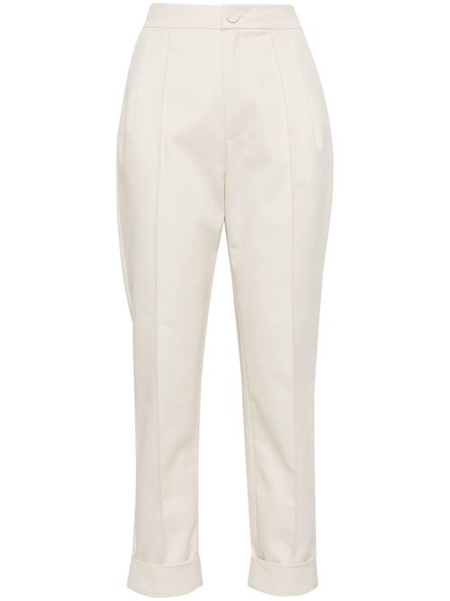 Straight-fit trousers - Neutrals