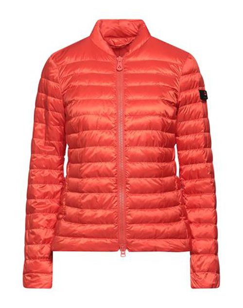 Peuterey Woman Puffer Orange Size 6 Polyester