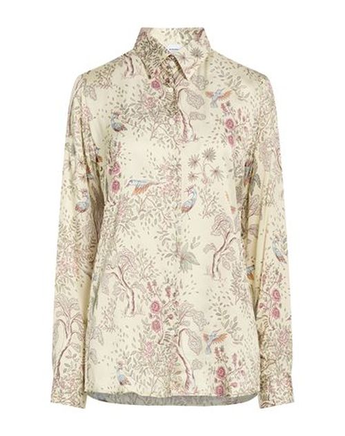 Woman Shirt Ivory Size 10 Viscose