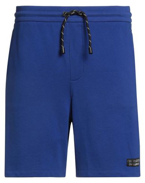 Man Shorts & Bermuda Shorts Bright blue Size XL Cotton, Polyester