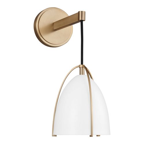 Norman Bathroom Vanity Light in Satin Bra