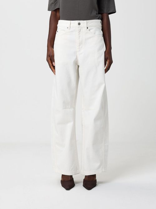 Jeans Woman color White