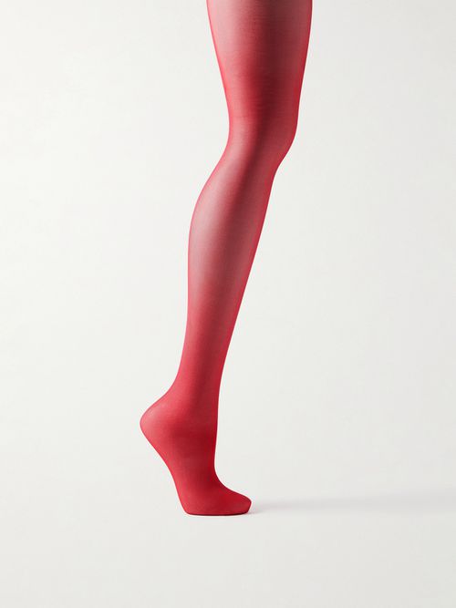 Satin Touch 20 Denier Tights - Red