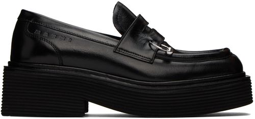Marni Black Piercing Loafers