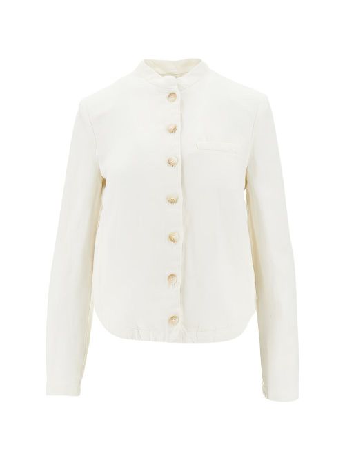 Linen blend jacket
