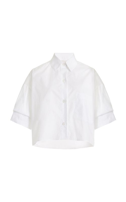 Next Ex Cropped Cotton Shirt