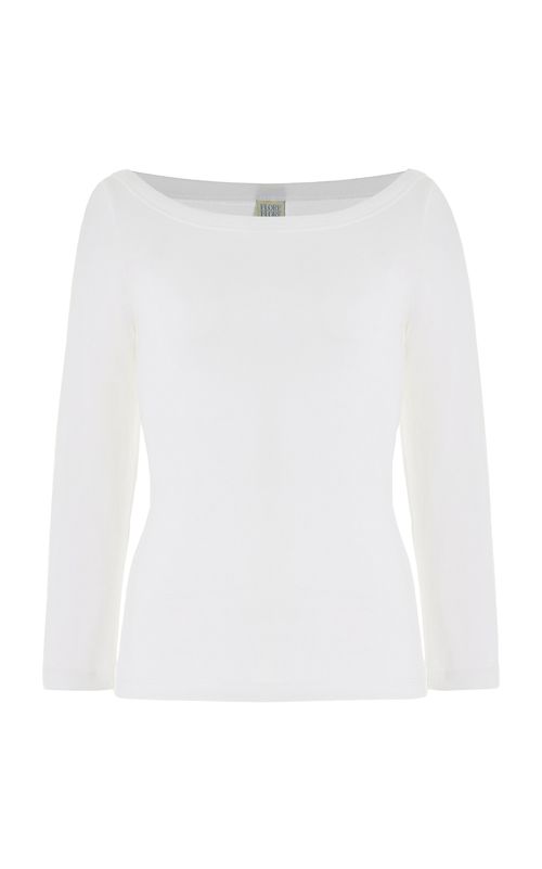 Exclusive Steffi Boat Neck Organic Cotton Top