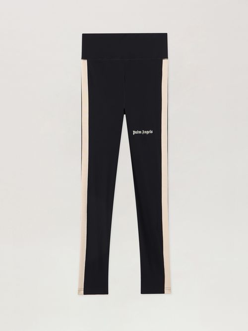 Classic Logo Track Leggings Woman  Black Off White