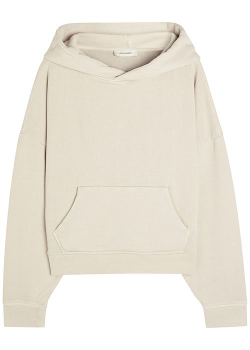Heavy Hooded Cotton Sweatshirt