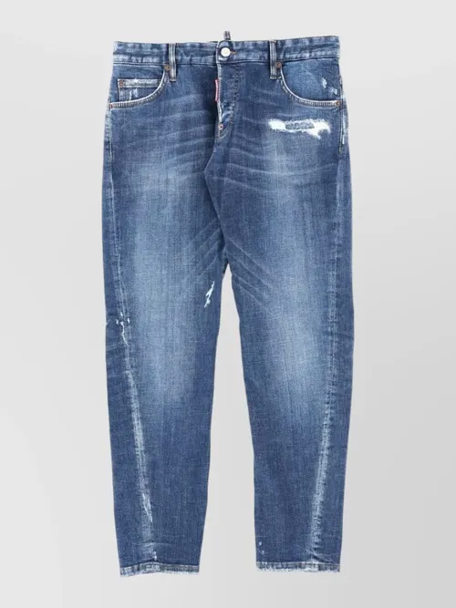Dsquared2 - twist slim fit denim jeans five pocket