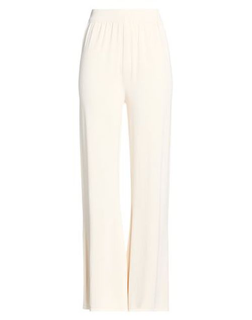 Woman Pants Cream Size M Viscose, Nylon