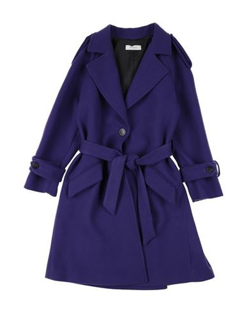 Girl Kid Girl Coat Purple Size 12 Polyester