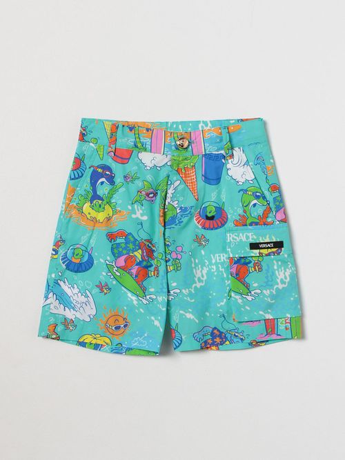 Shorts Kids color Green
