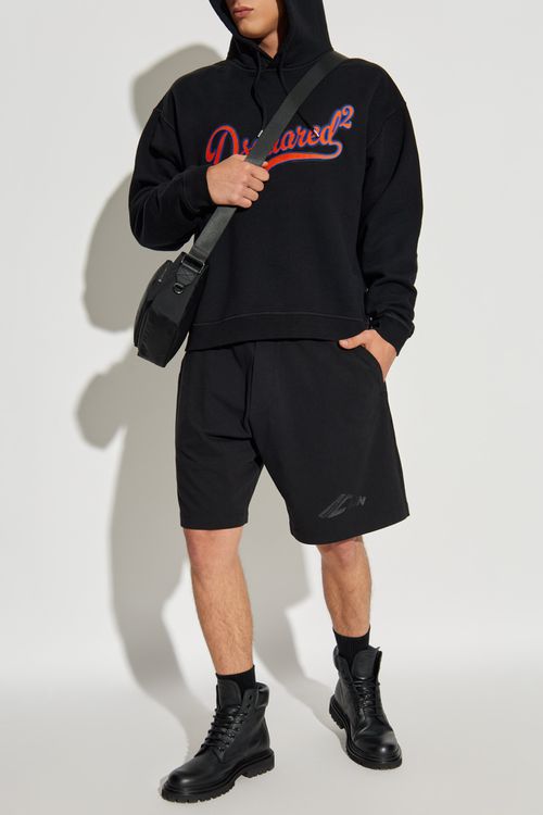 Sweatshirt With Print, Men's, Black