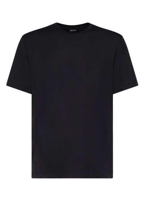 T-Shirts And Polos Navy Blue Cotton - Men