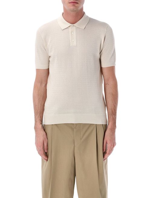 Mesh Cotton Polo