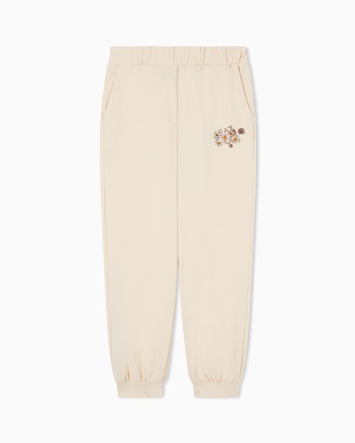 Graphic Series Girl stretch cotton joggers