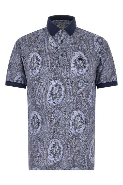 'Arnica Paisley' Polo Shirt