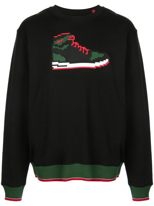 Red Sneak sweatshirt - Black